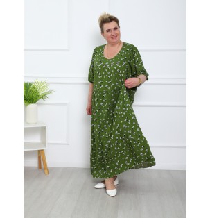 Платье Суздаль зелень
