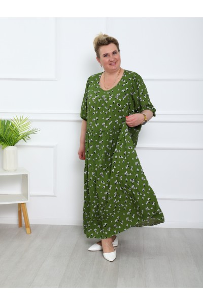 Платье Суздаль зелень